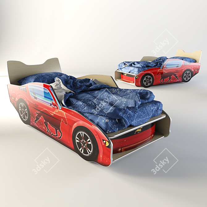 Kids Bed Machine - Maximize Comfort 3D model image 1