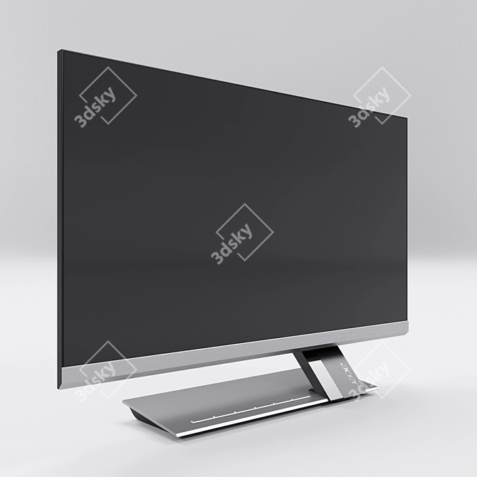 Sleek and Vibrant Acer S236HL 3D model image 1