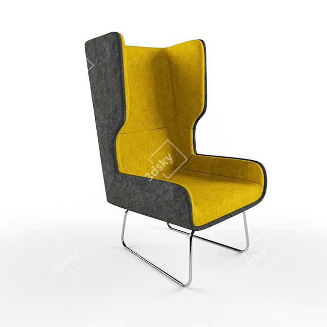 Infinity Comfort Hush Chair 3D model image 1