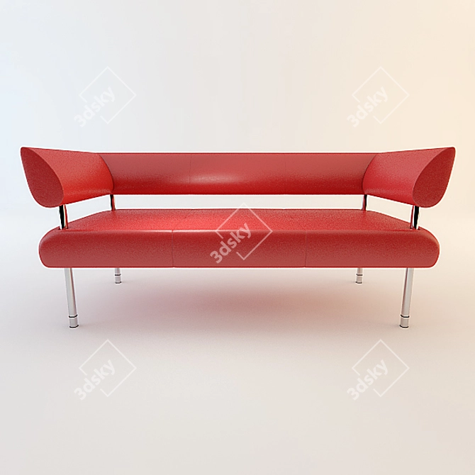 Comfortable Santiago Sofa 3D model image 1