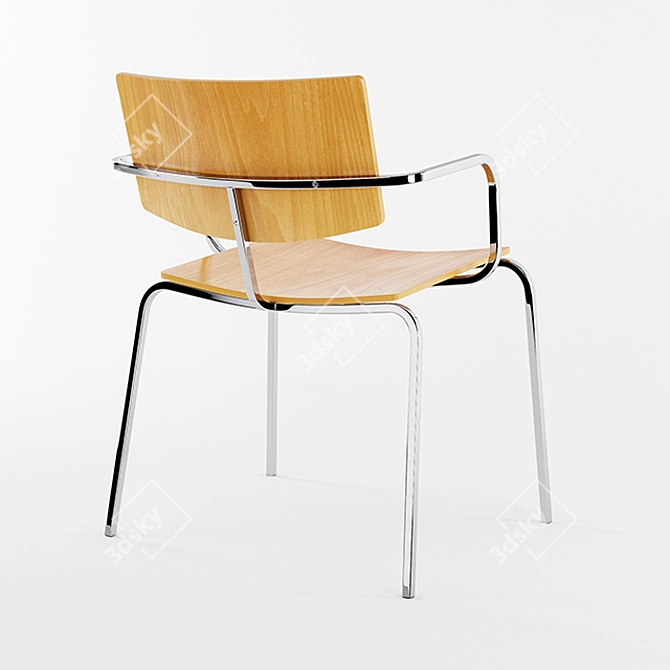 Sleek and Stylish inno SELECT Chair 3D model image 2