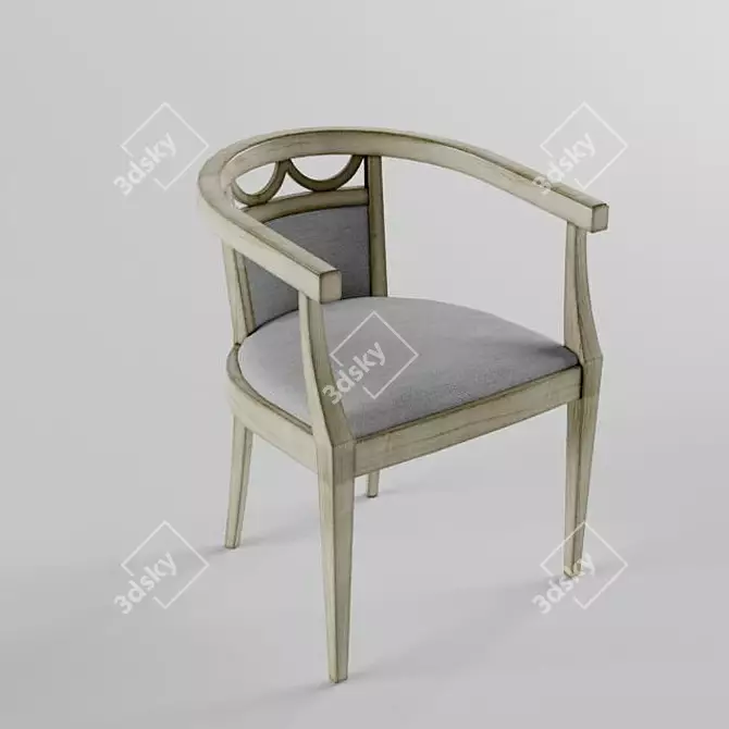 Modern Classic Chair 3D model image 1