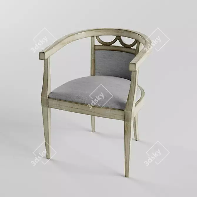 Modern Classic Chair 3D model image 3