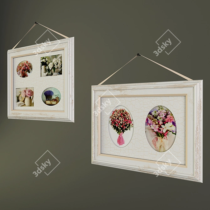 Provence-Inspired Photo Frames - Animainterno 3D model image 1