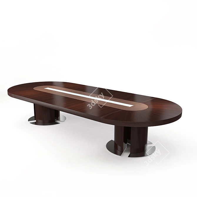 Elegant Negotiation Table: Tau 3D model image 2