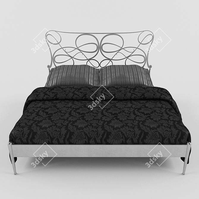 Ultimate Comfort Bed - Cantori 3D model image 1