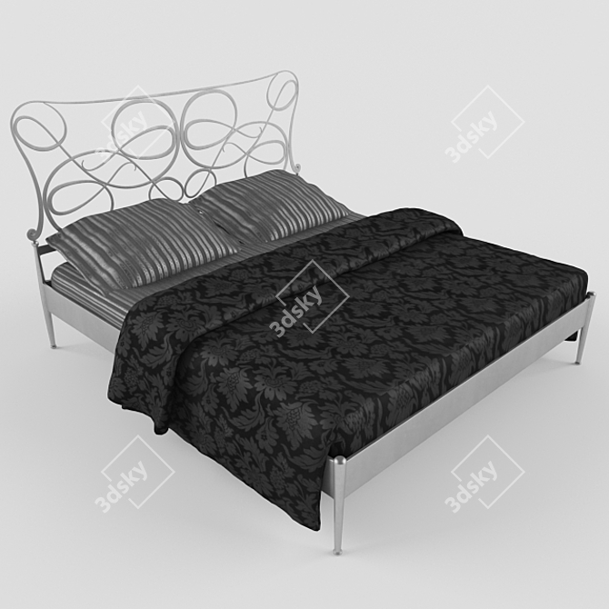Ultimate Comfort Bed - Cantori 3D model image 2