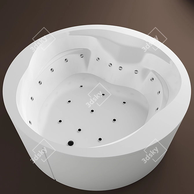 Kolpa-San Opera: Luxurious 180x71 Bathtub 3D model image 1
