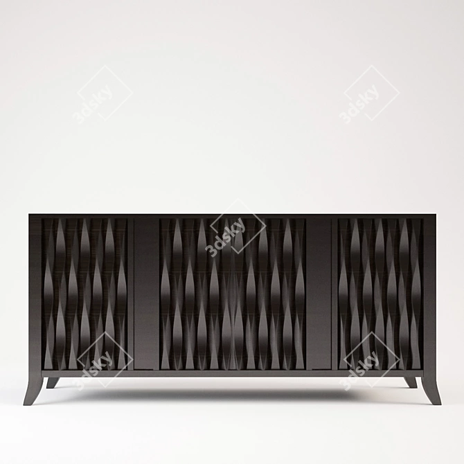 Elegant Vereaux Sideboard: Joseph Jeup 3D model image 1