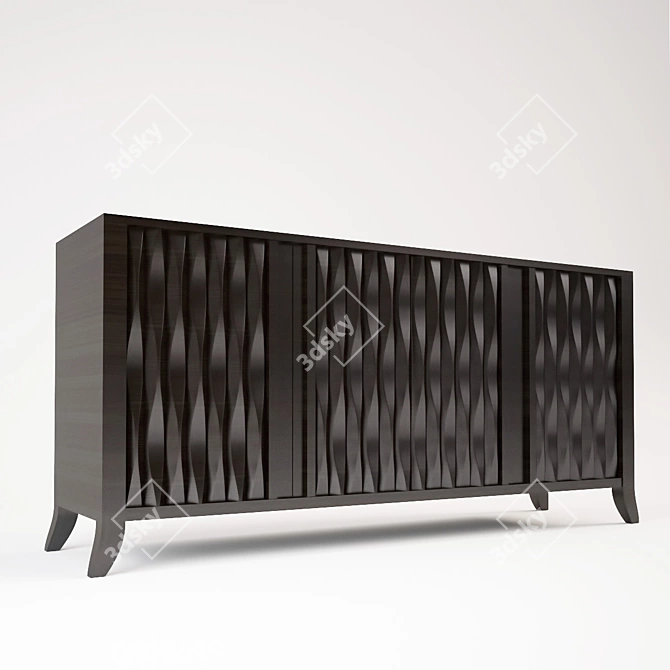 Elegant Vereaux Sideboard: Joseph Jeup 3D model image 2