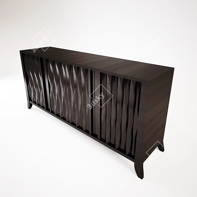 Elegant Vereaux Sideboard: Joseph Jeup 3D model image 3