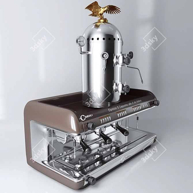 LA CIMBALI M39: Professional Coffee Machine with Cappuccinator 3D model image 2