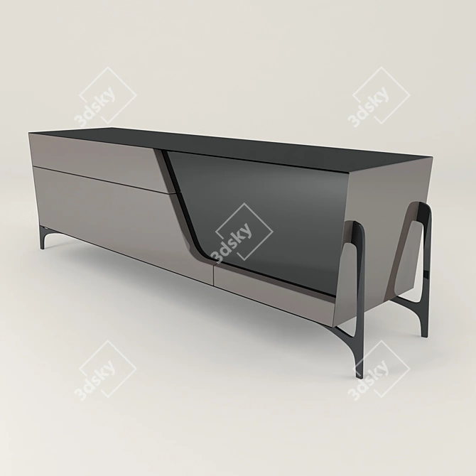 Mercedes-Benz Style Chest: MBS 005 3D model image 1