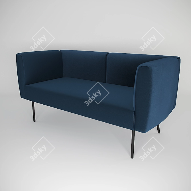 Elegant Novamobili Onni Sofa 3D model image 1