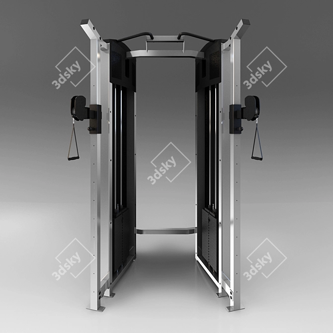 Functional Fitness Equipment - Real Model Inspired 3D model image 1