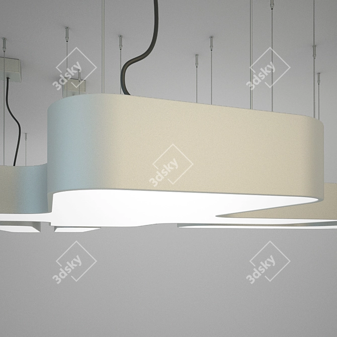 HALLA RUNDO Series Downlights 3D model image 2