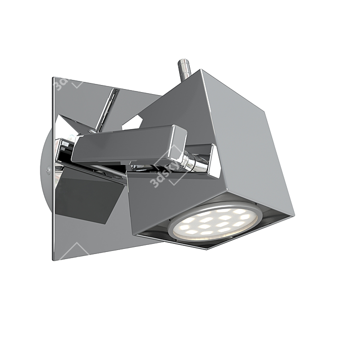 EGLO MANAO Spotlight | Adjustable Axis Rotation | Steel & Aluminum Body 3D model image 3