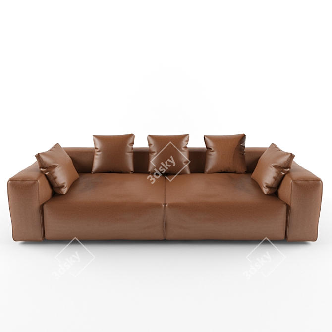 Restoration Hardware Cor Elm Sofa 3D model image 1