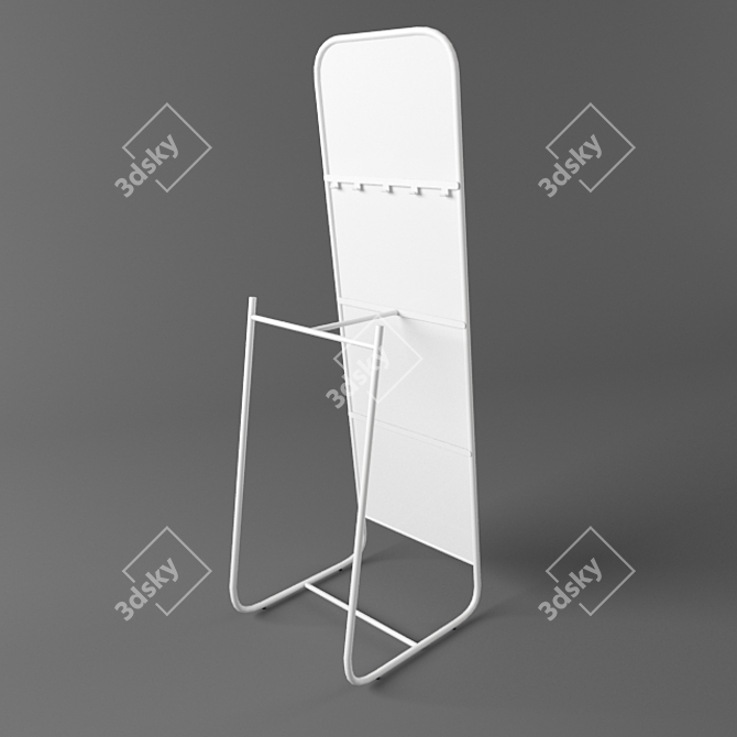 Elegant Reflections: IKEA Knapper 3D model image 1