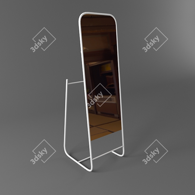 Elegant Reflections: IKEA Knapper 3D model image 3