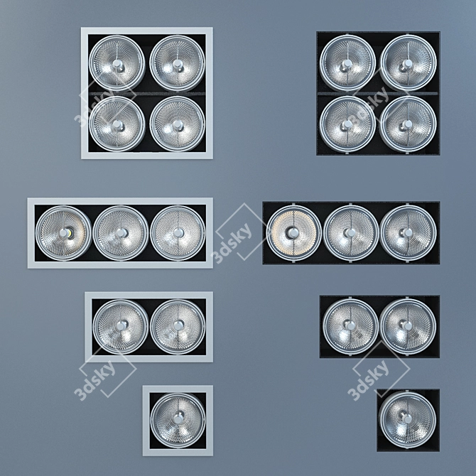 ArkosLight Orbital Recessed CMD 3D model image 2