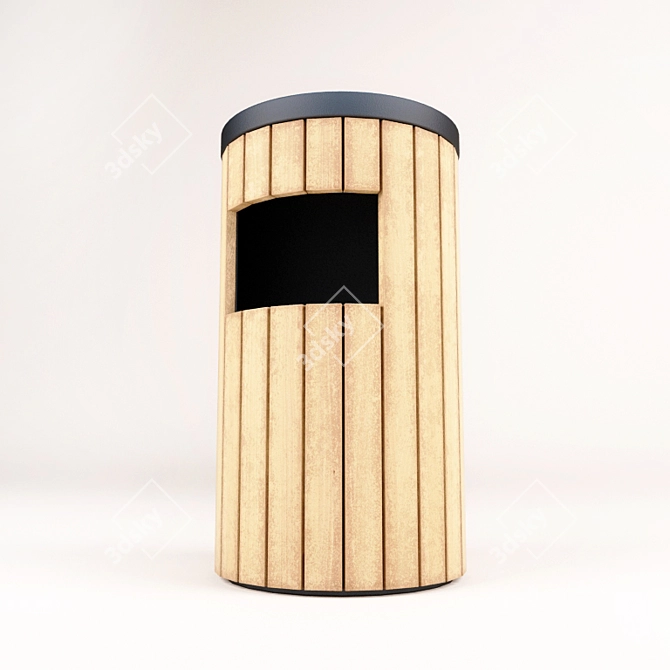 Elegant Ash Urn 3D model image 2