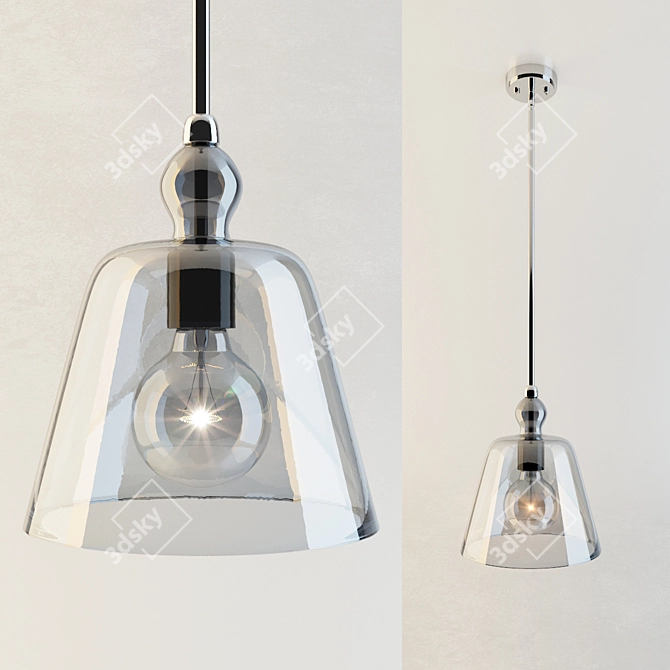 Modern Pendant Lighting for Kitchen and Bar 3D model image 1