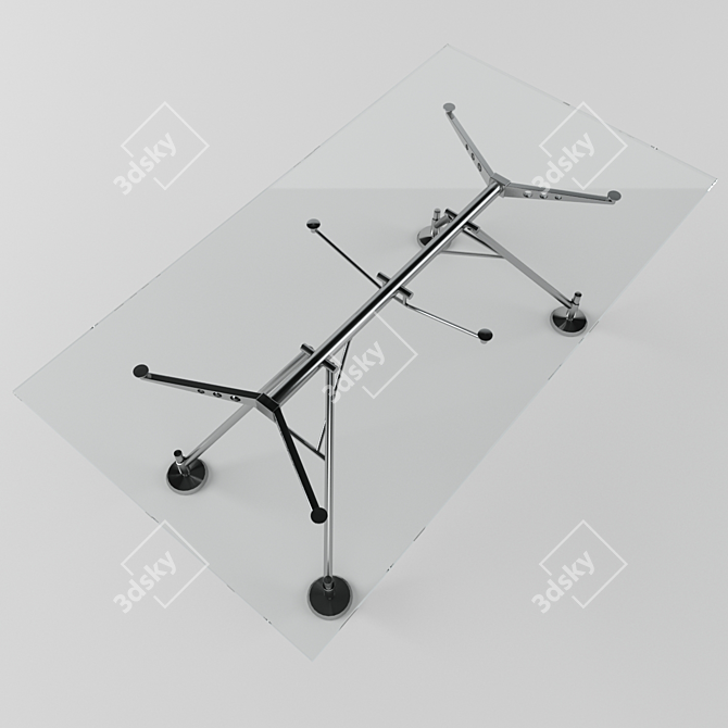 Futuristic Nomos Table: Versatile & Innovative 3D model image 3