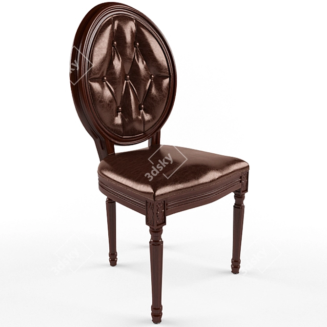 Zeus Chair: Sleek & Stylish 3D model image 1