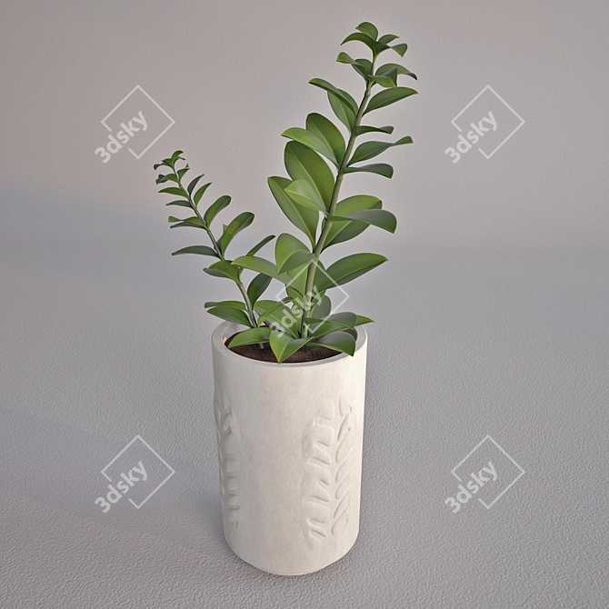 Green Oasis: Luscious Plants for Sale 3D model image 1