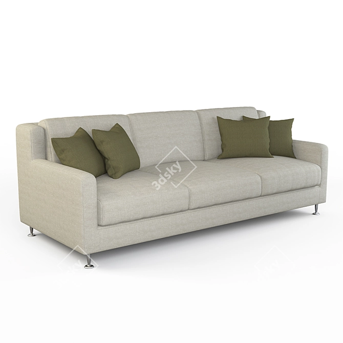 Modern Style Sofa 3D model image 1