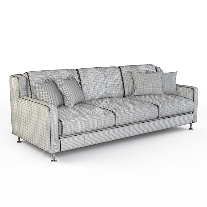 Modern Style Sofa 3D model image 2