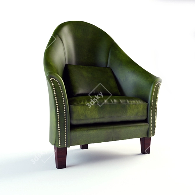 Custom Made Designer Chair 3D model image 1