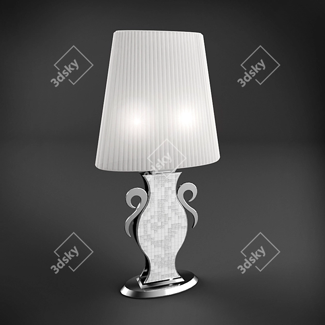 Title: "BISAZZA MADELEINE Table Lamp 3D model image 1