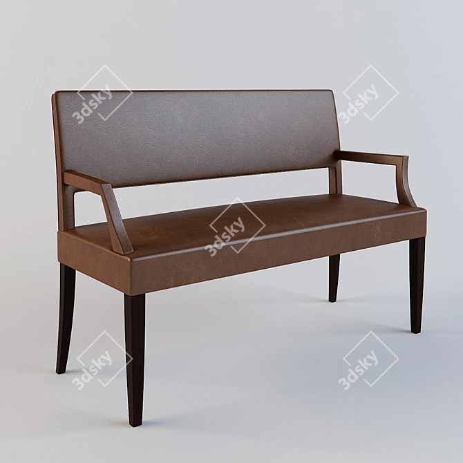 SELVA 1714 Sofa: Timeless Elegance 3D model image 1