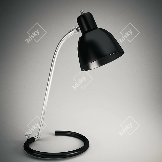 Minimalist Desk Lamp: Tico 3D model image 1