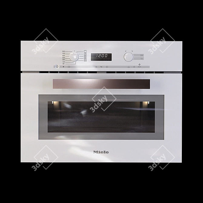 Miele Built-in Microwave & Oven 3D model image 3