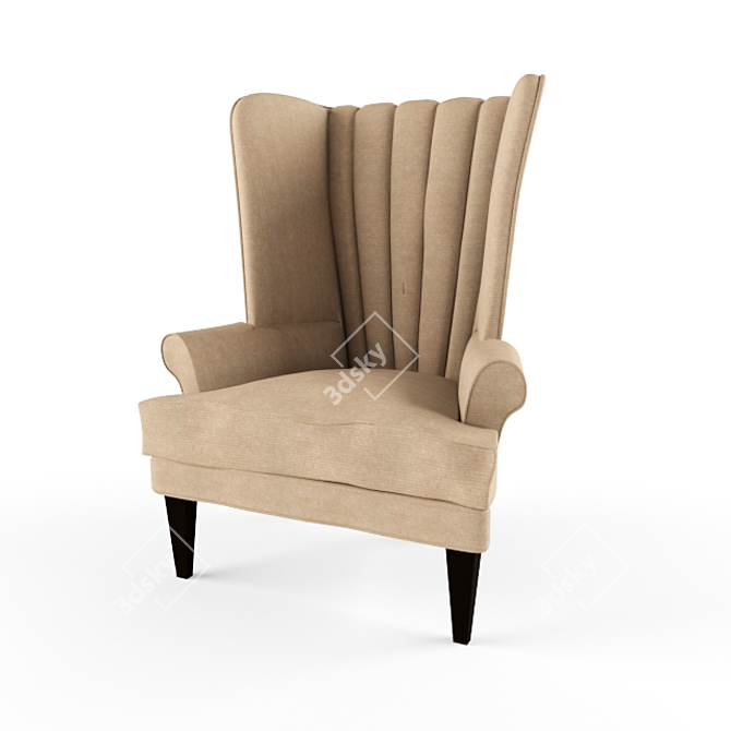 Wonderland Chair: Magical Seating for All 3D model image 2