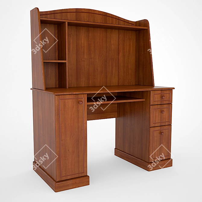 My Baby Cherry Writing Desk (1520x1200x620mm) 3D model image 1