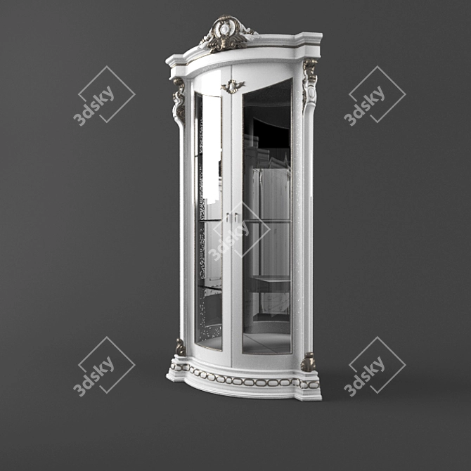 Timeless Display Cases | High-Quality Furniture & Vitrines 3D model image 1