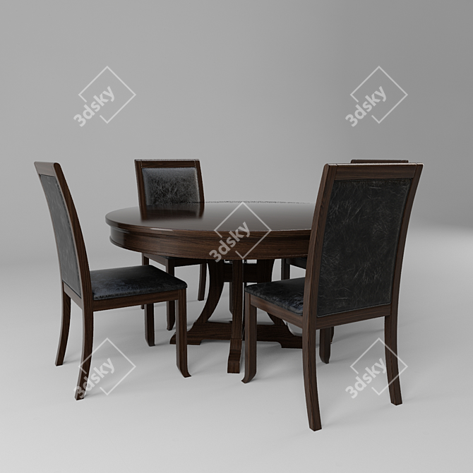 Avalon Furniture Set 3D model image 2