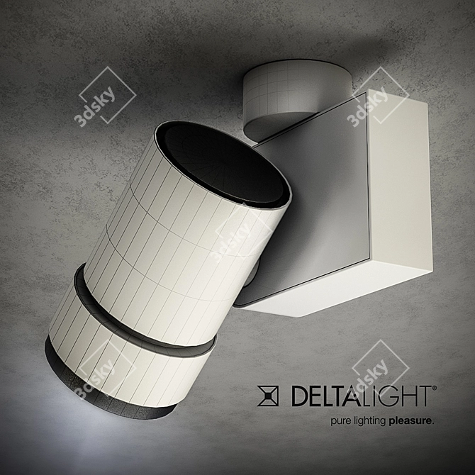 DeltaLight HIC-50: 50W Metal Light Booster 3D model image 2