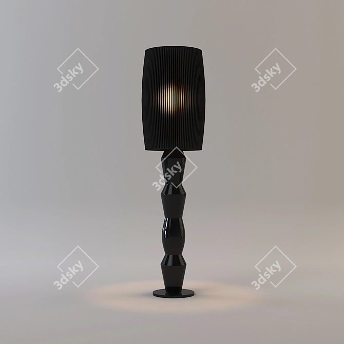 Elegant Table Lamp by Nella Vitrina 3D model image 2