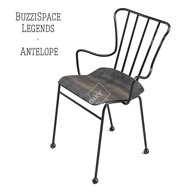 Iconic Design: BuzziSpace Antelope 3D model image 1