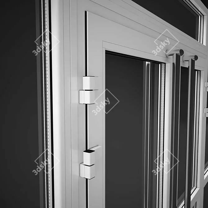 Elvial Entrance Door Group 3D model image 2