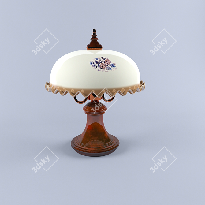 German-Made Blitz Table Lamp 3D model image 1
