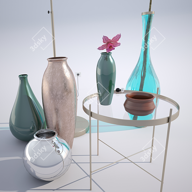 Elegant Lighting Solution | Floor Lamps 3D model image 2