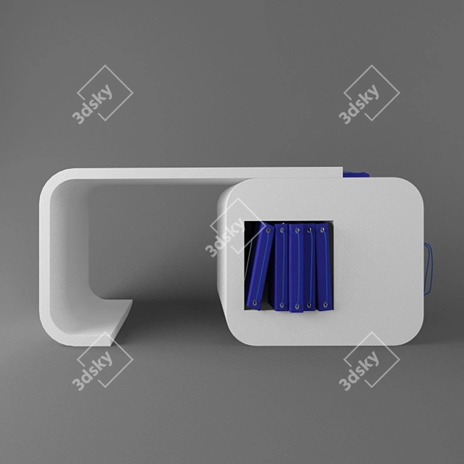 Title: Storage Table for Salon 3D model image 3