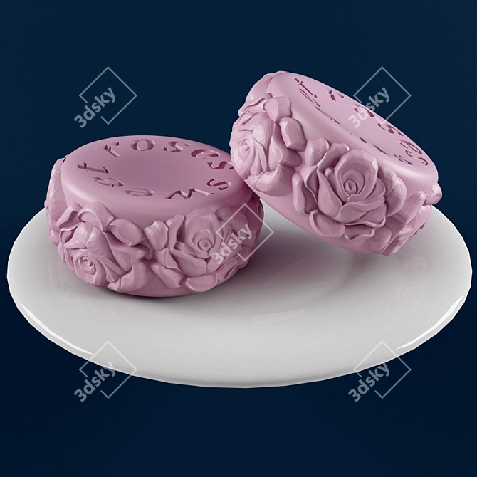 Elegant Artisan Soap 3D model image 1