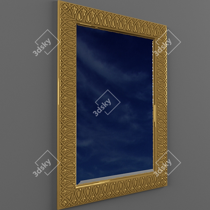 Classic Mirror 3D model image 3